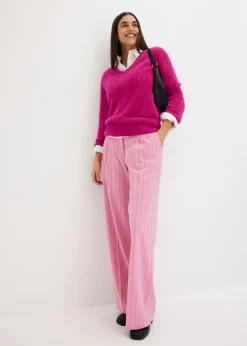 Pantalón Marlene de raya diplomática