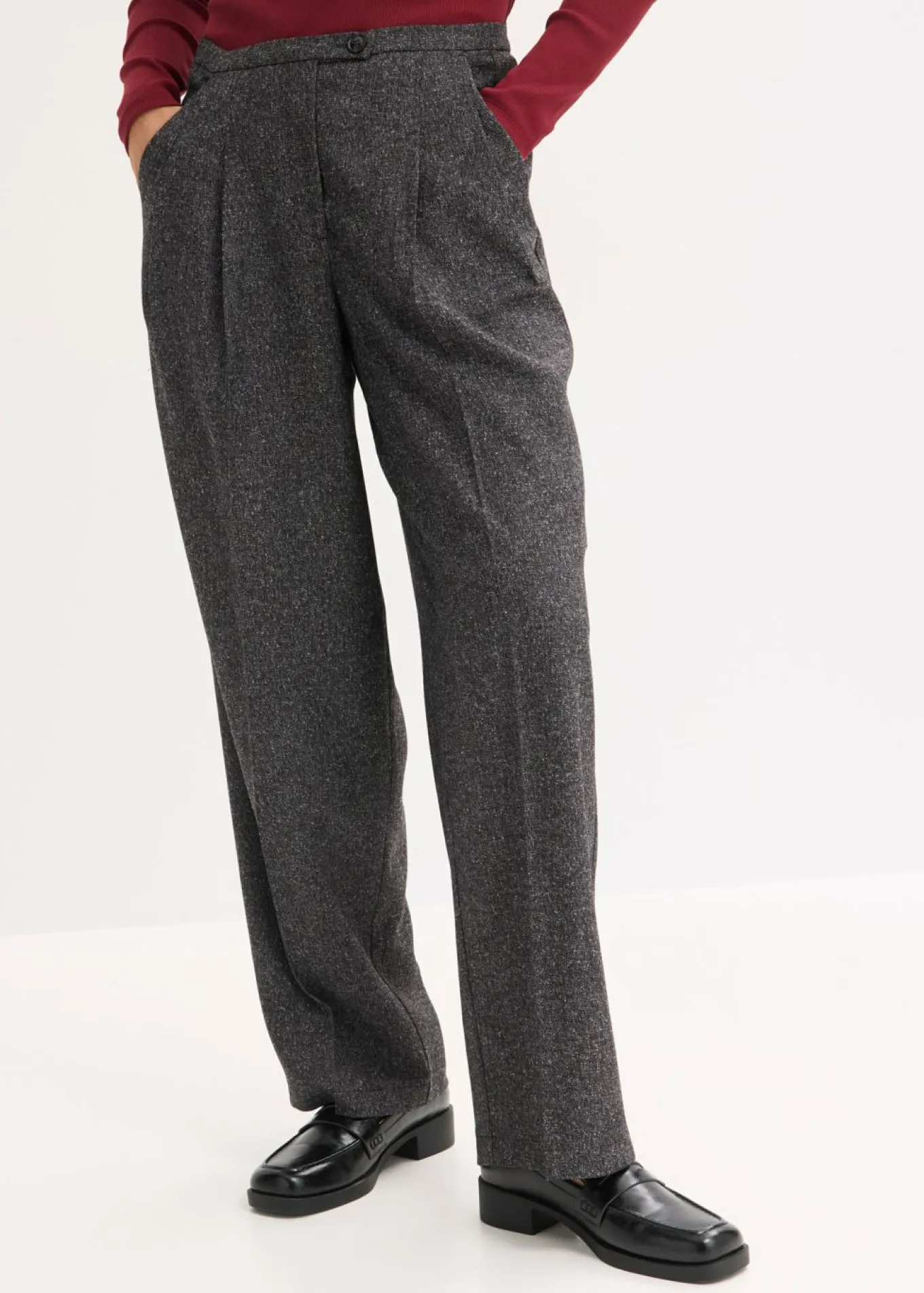 Pantalón Marlene de suave mezcla de viscosa