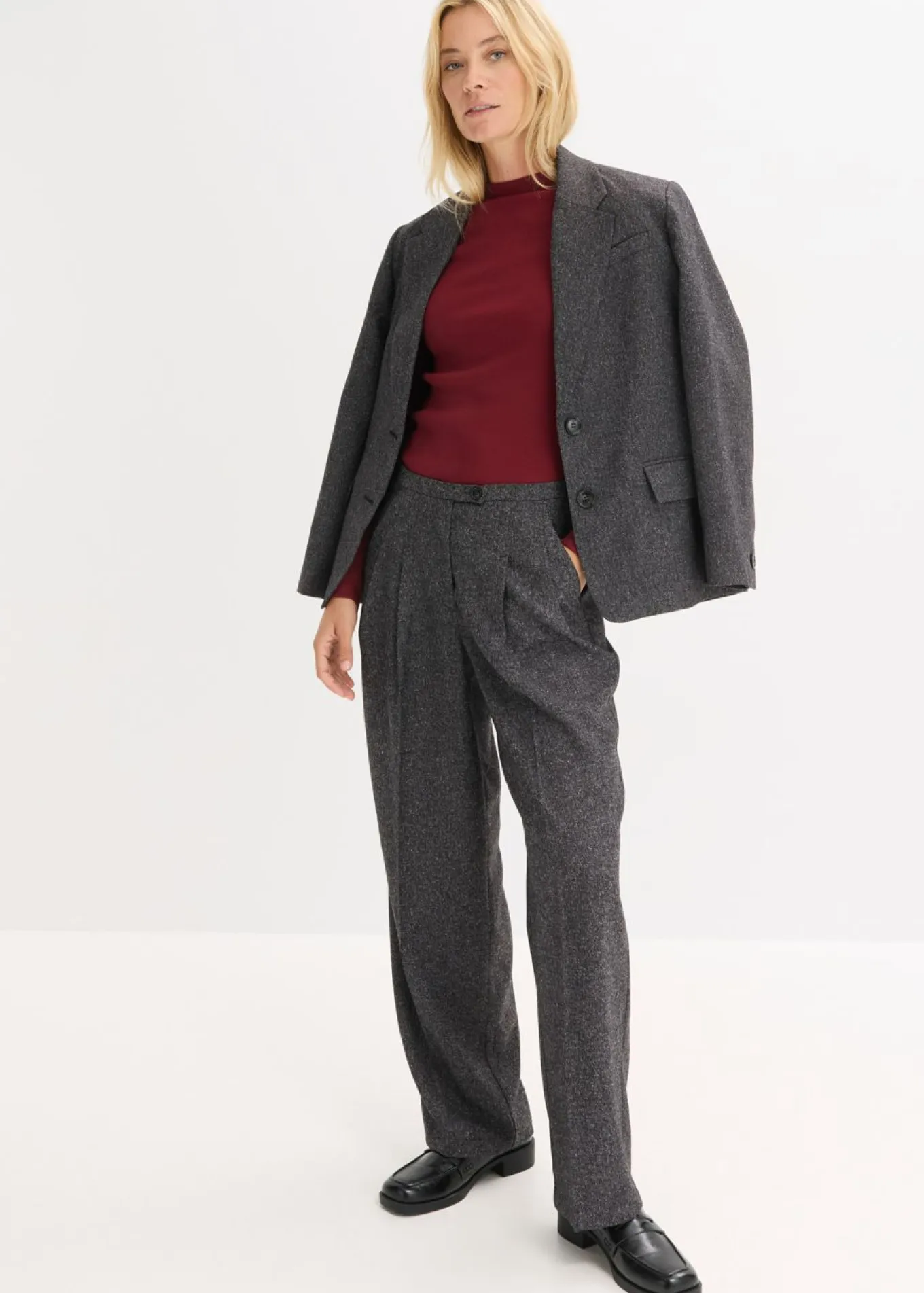 Pantalón Marlene de suave mezcla de viscosa