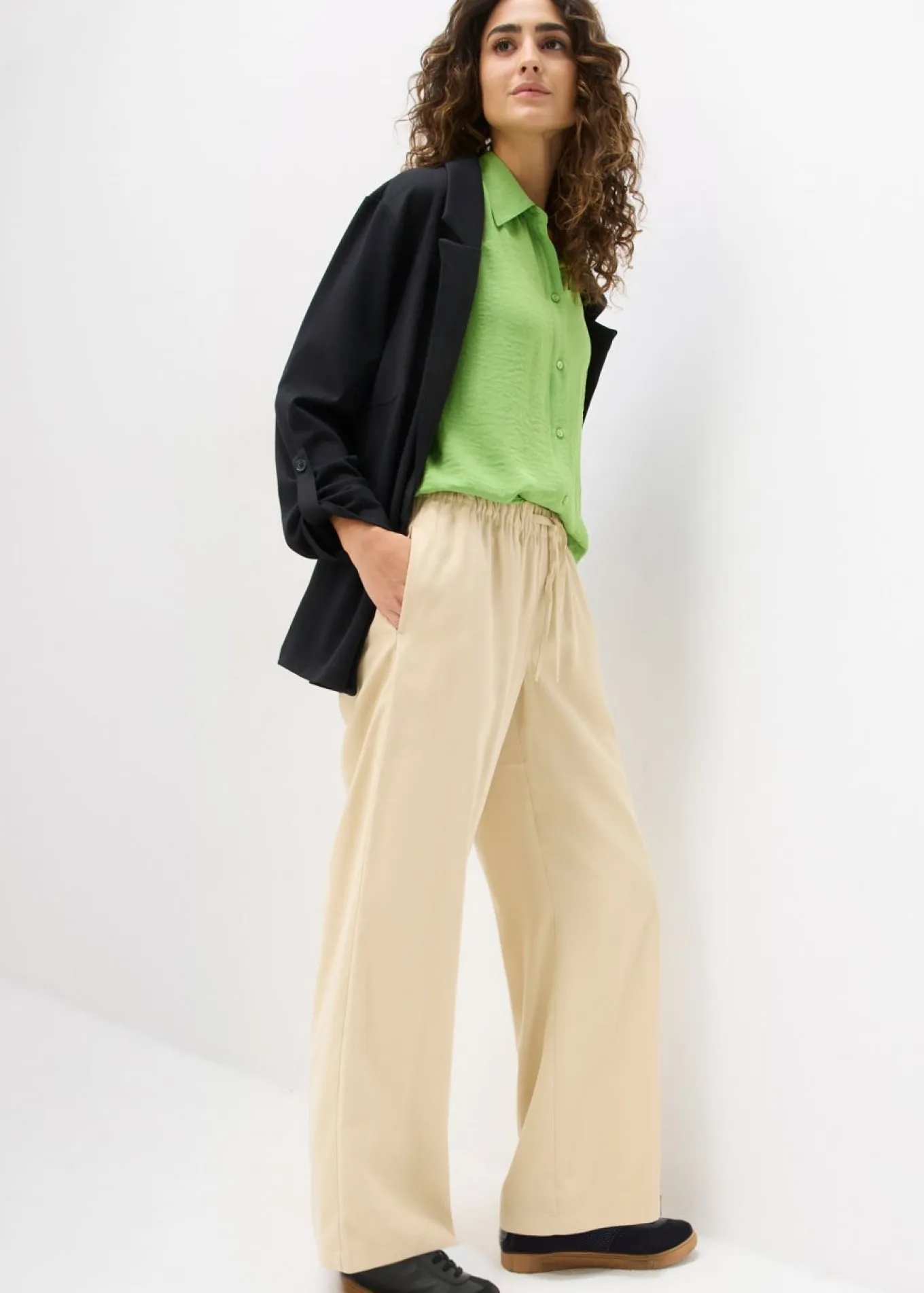 Pantalón Marlene de viscosa fluida