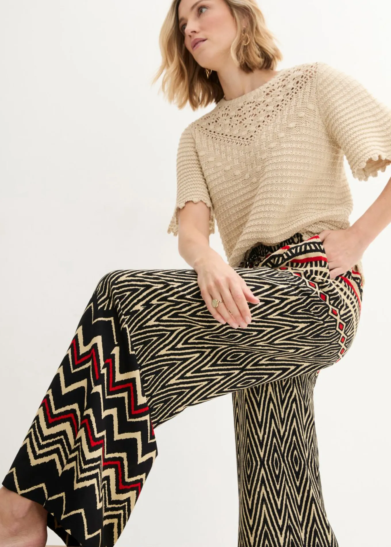 Pantalón Marlene de viscosa fluida