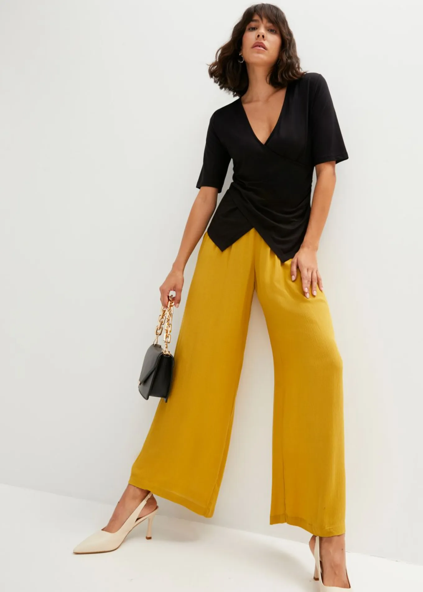 Pantalón Marlene de viscosa fluida
