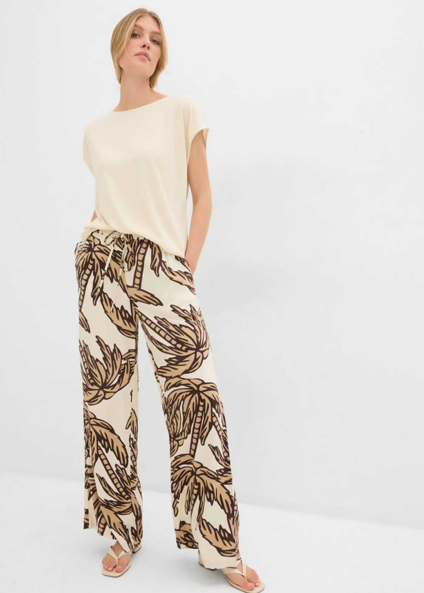 Pantalón Marlene de viscosa fluida