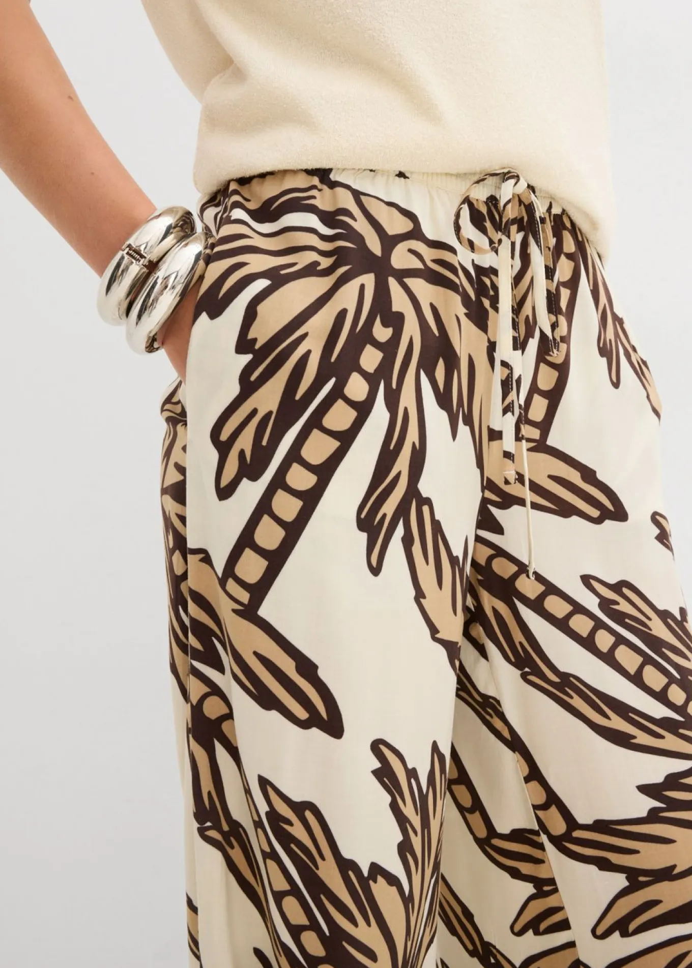 Pantalón Marlene de viscosa fluida