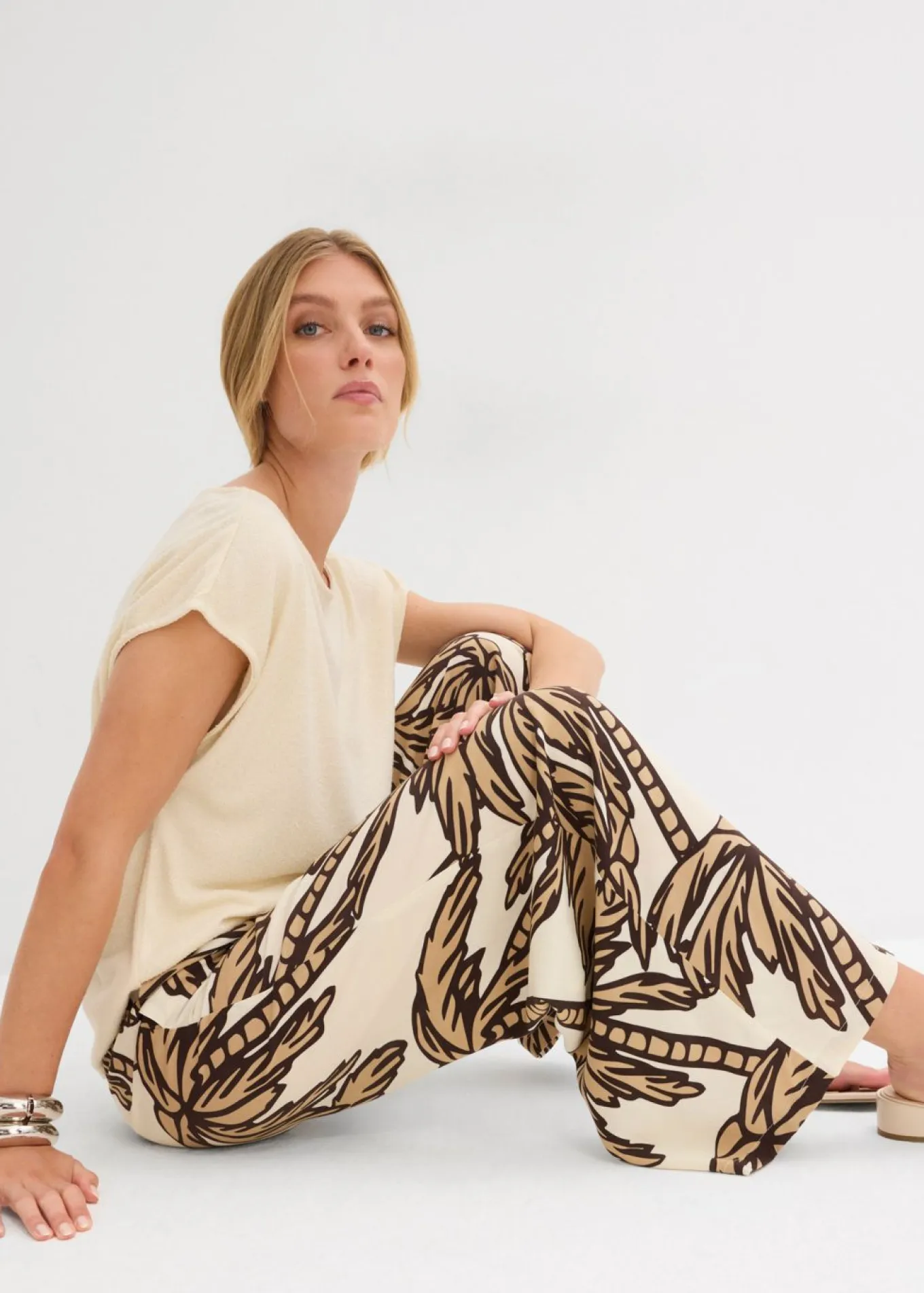 Pantalón Marlene de viscosa fluida