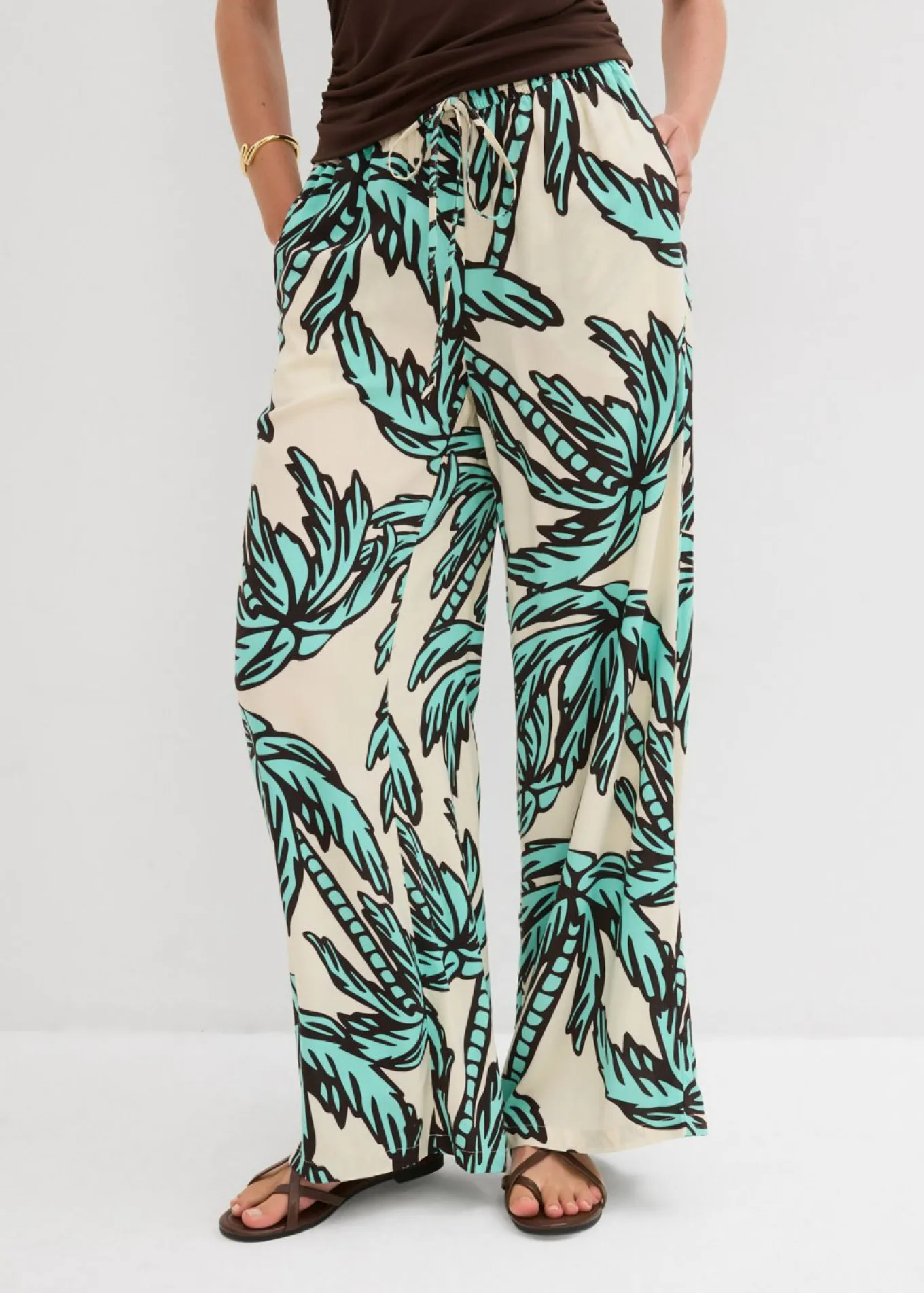 Pantalón Marlene de viscosa fluida