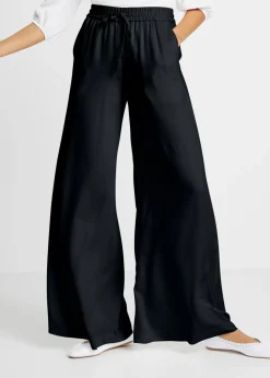 Pantalón Marlene de viscosa ligeramente brillante