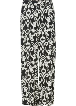 Pantalón Marlene estampado de viscosa fluida