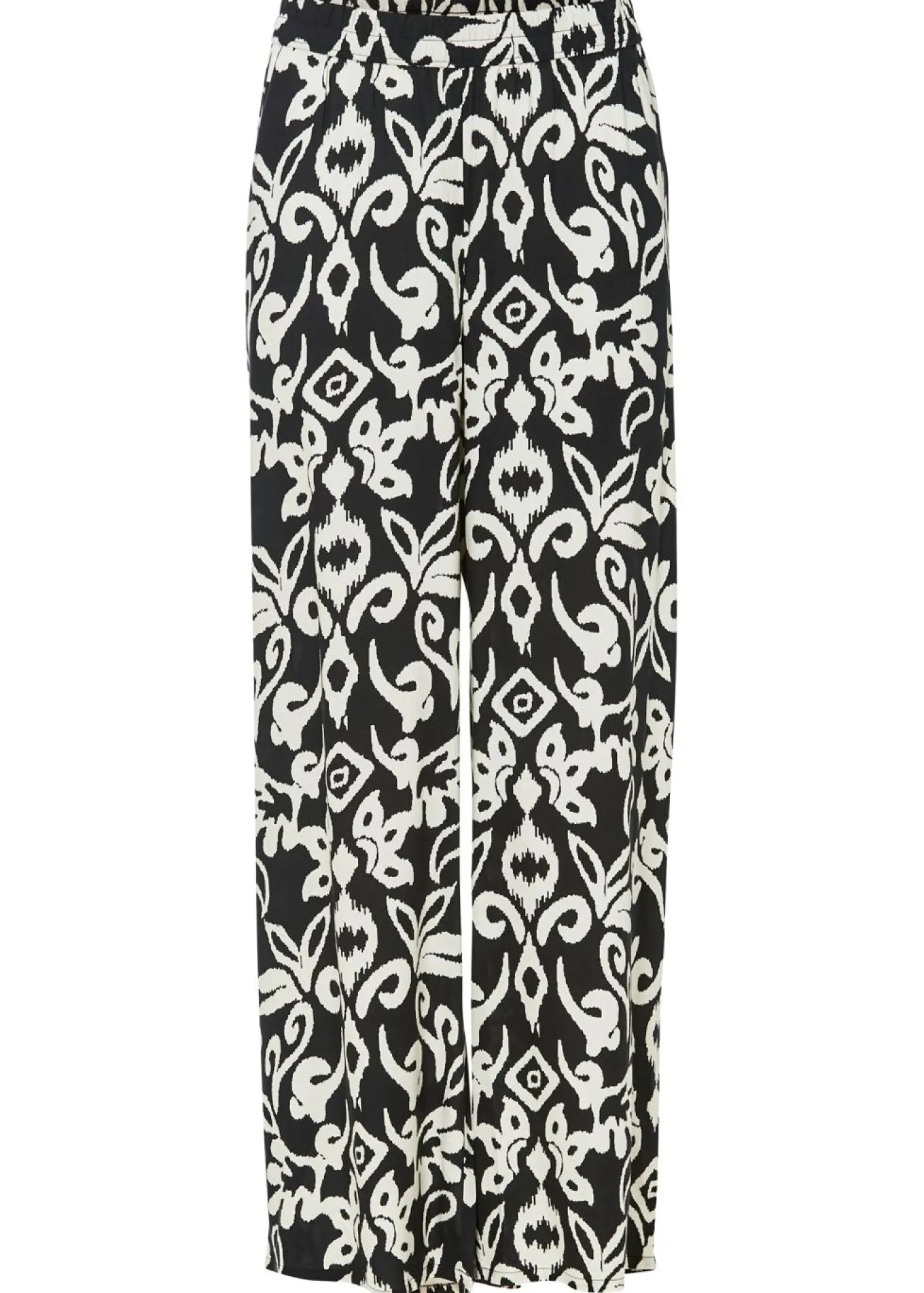 Pantalón Marlene estampado de viscosa fluida
