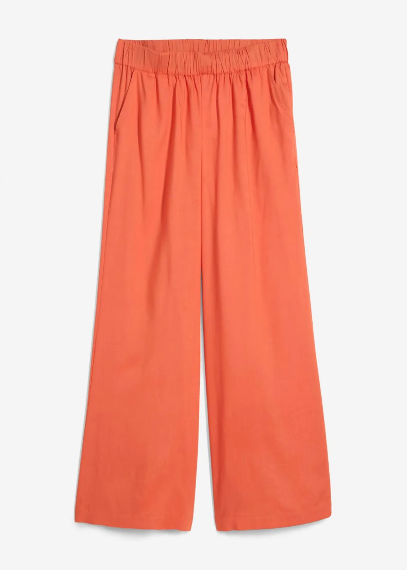 Pantalón palazzo ancho con cintura cómoda