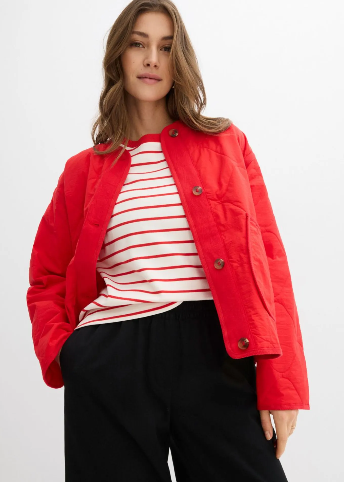 Pantalón palazzo con cintura cómoda