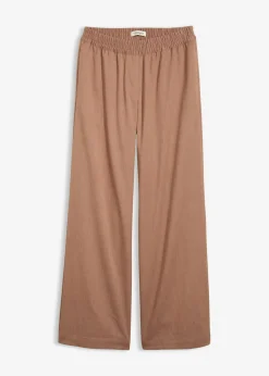 Pantalón palazzo con cintura cómoda