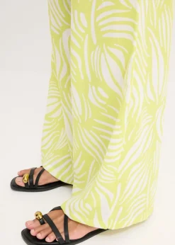 Pantalón palazzo con cintura cómoda