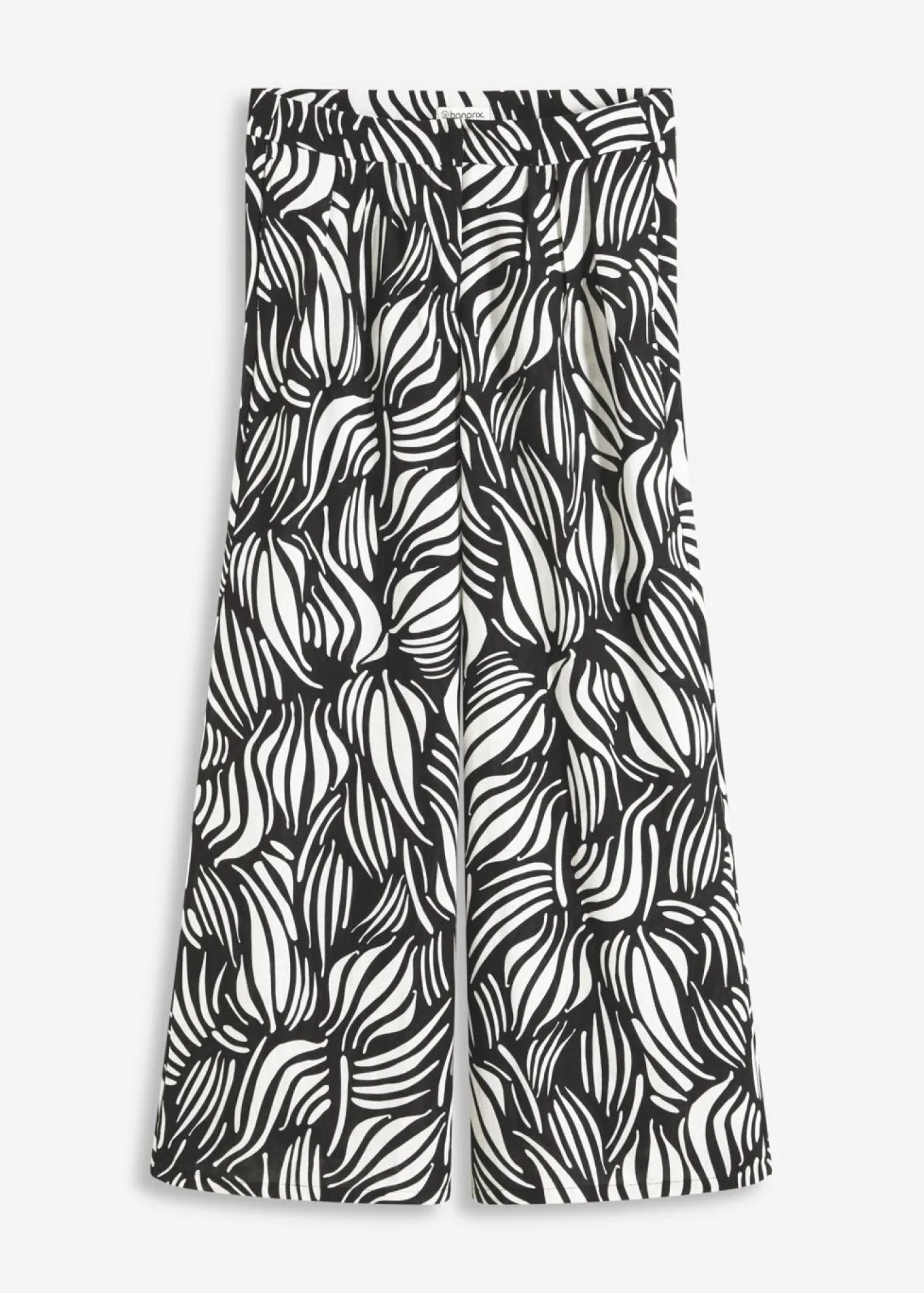 Pantalón palazzo con cintura cómoda