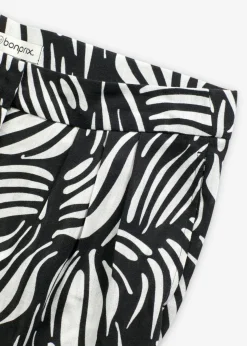 Pantalón palazzo con cintura cómoda