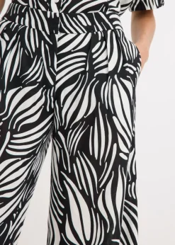Pantalón palazzo con cintura cómoda