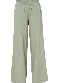 Pantalón palazzo de lino