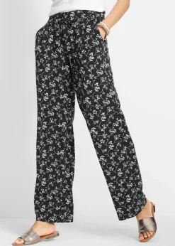 Pantalón palazzo de mezcla de viscosa