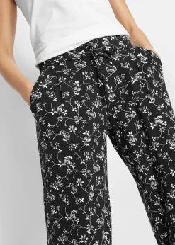 Pantalón palazzo de mezcla de viscosa