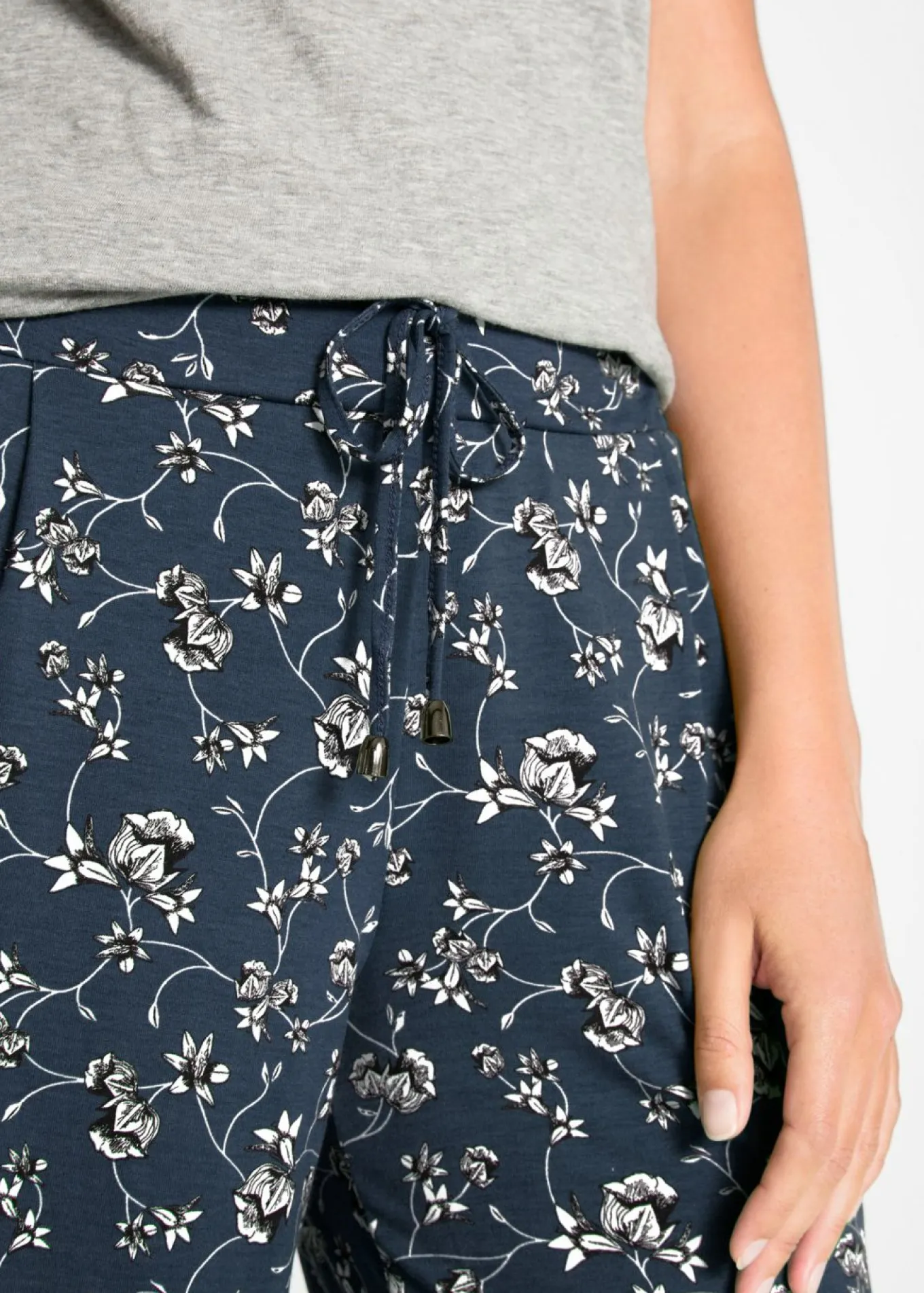 Pantalón palazzo de mezcla de viscosa