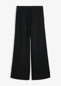 Pantalón palazzo de muselina