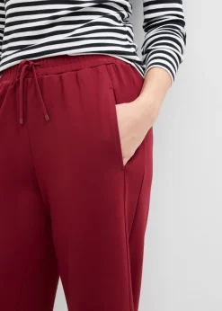Pantalón palazzo de neopreno suave