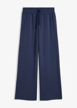 Pantalón palazzo de neopreno suave