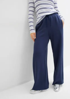 Pantalón palazzo de neopreno suave
