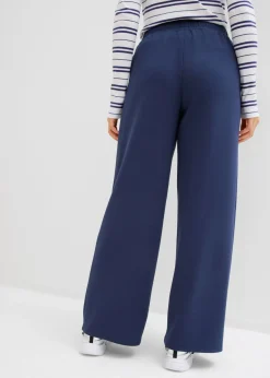 Pantalón palazzo de neopreno suave