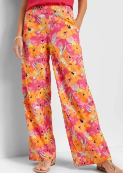 Pantalón Palazzo de punto de mezcla de viscosa