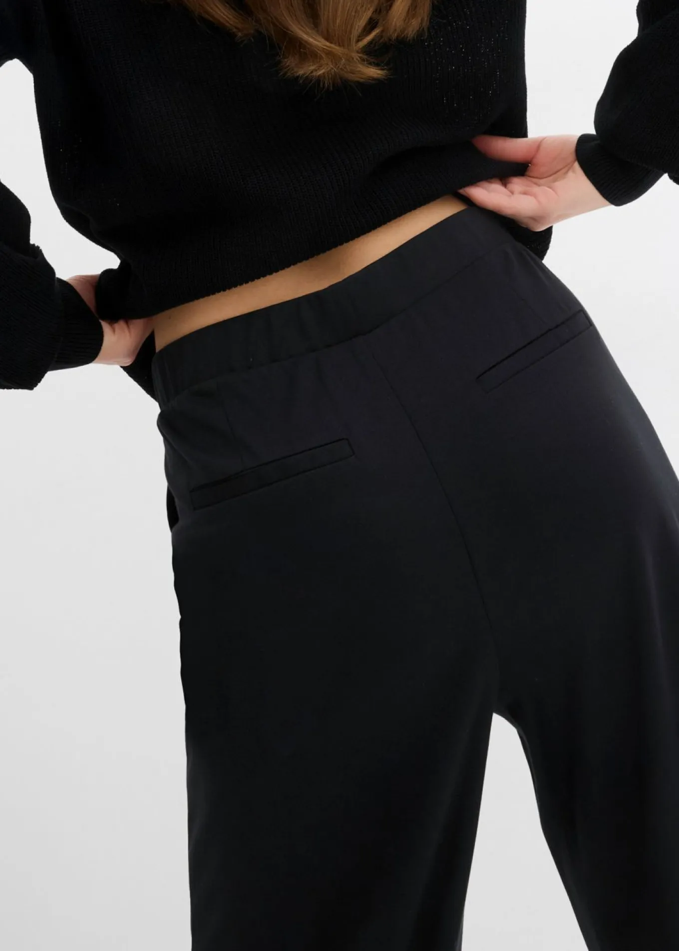 Pantalón palazzo de Punto di Roma cómodo