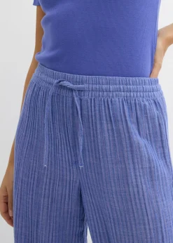 Pantalón palazzo de rayas