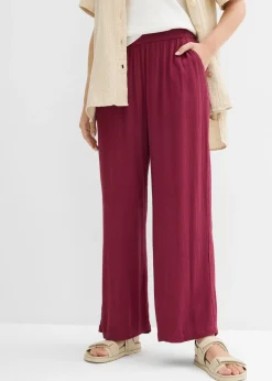 Pantalón Palazzo de viscosa suave