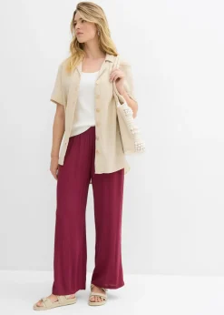 Pantalón Palazzo de viscosa suave