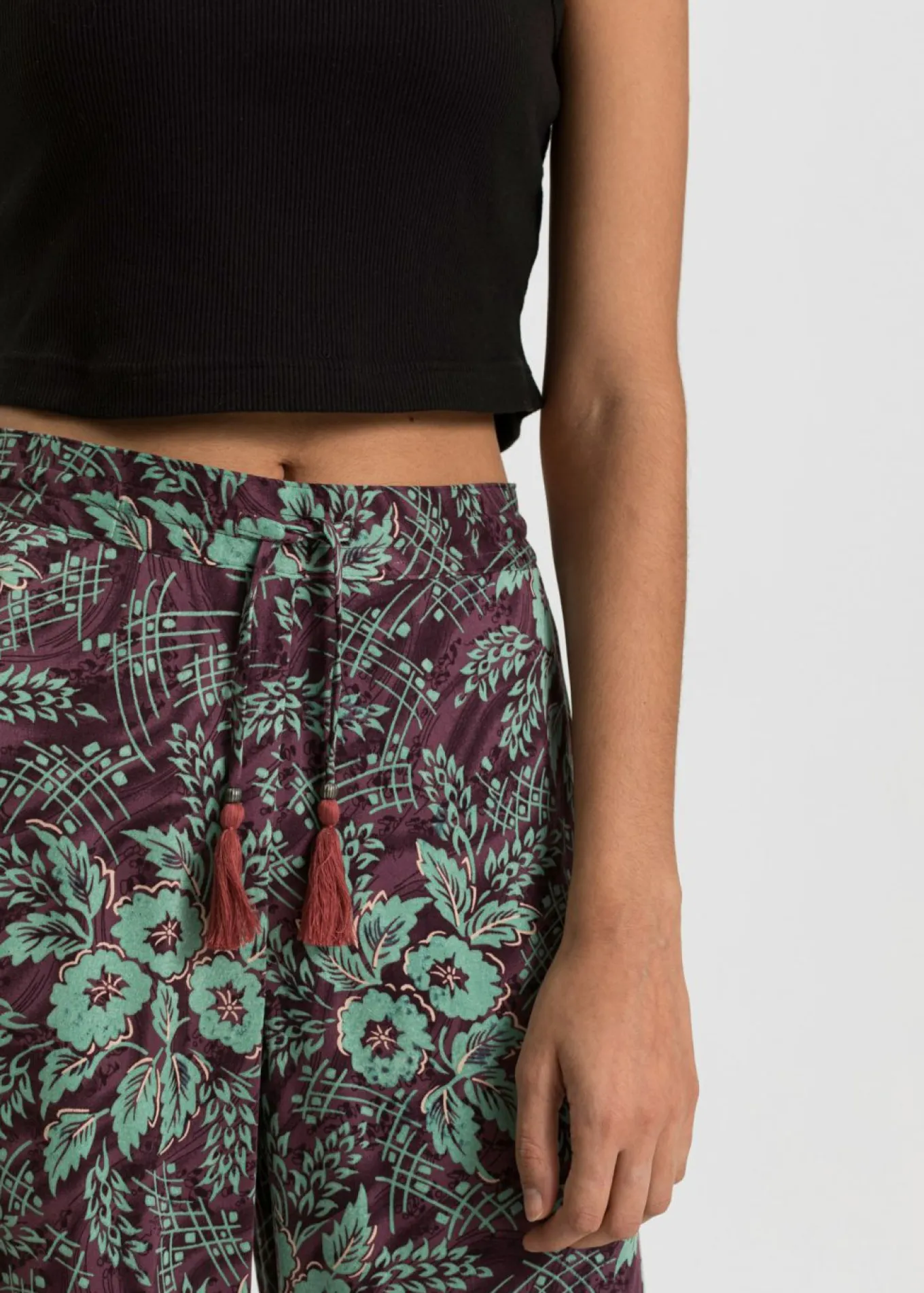 Pantalón Palazzo de viscosa fluida