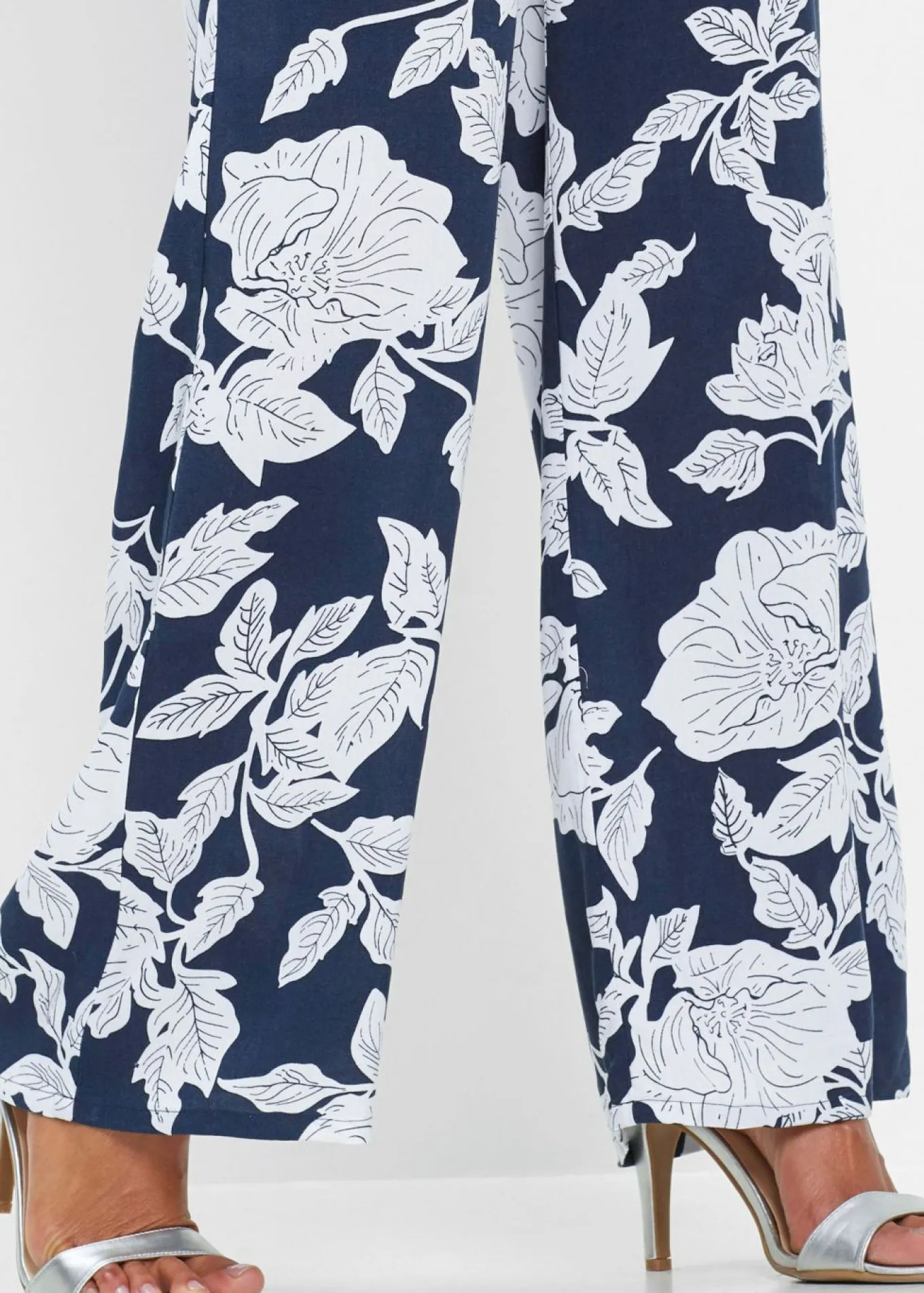 Pantalón Palazzo de viscosa fluida