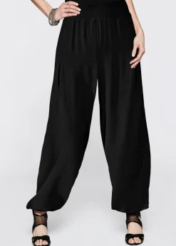 Pantalón Palazzo de viscosa fluida