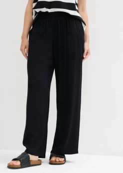 Pantalón Palazzo de viscosa suave