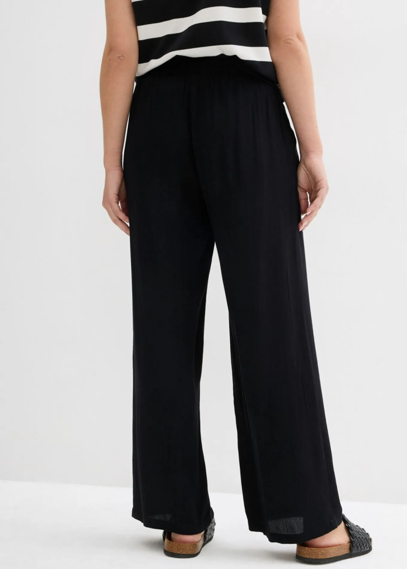 Pantalón Palazzo de viscosa suave
