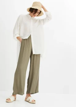 Pantalón Palazzo de viscosa suave