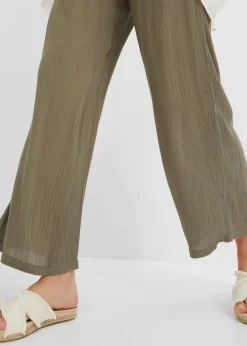 Pantalón Palazzo de viscosa suave