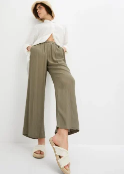 Pantalón Palazzo de viscosa suave