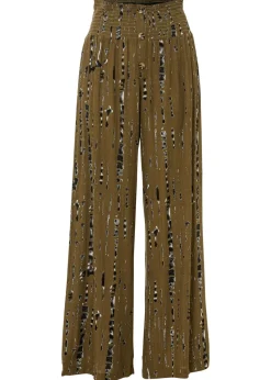 Pantalón Palazzo de viscosa fluida