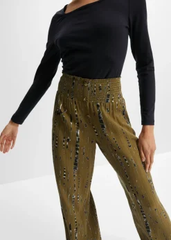 Pantalón Palazzo de viscosa fluida