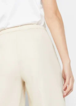 Pantalón palazzo largo con lino