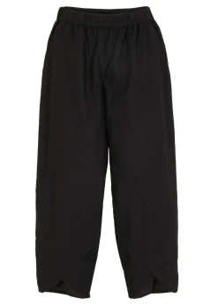 Pantalón pirata de mezcla de lino ligero