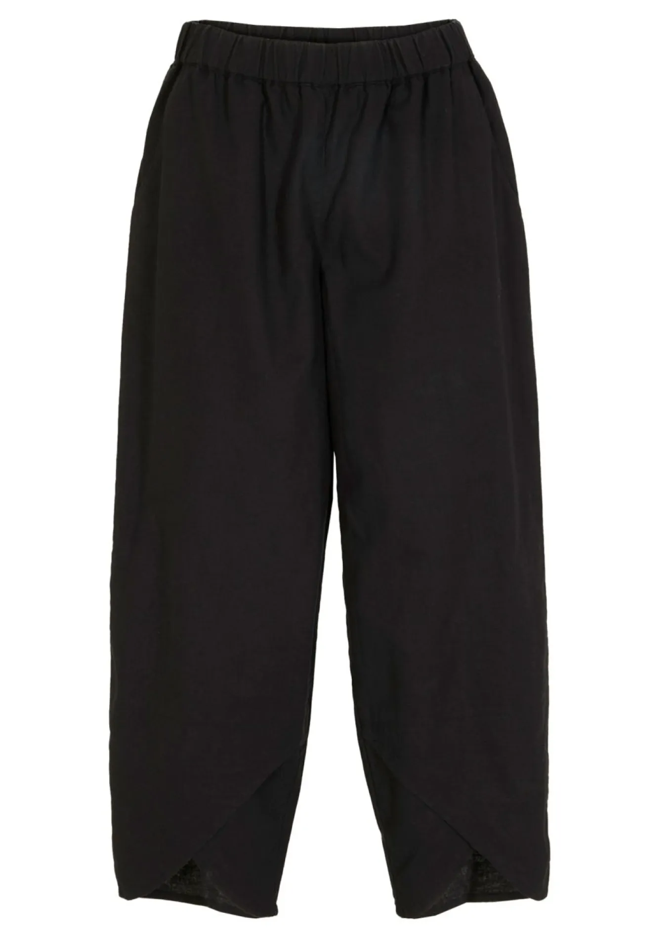 Pantalón pirata de mezcla de lino ligero