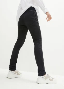 Pantalón premamá con material elástico y corte slim
