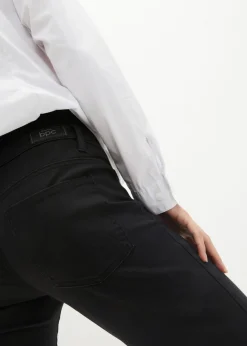 Pantalón premamá con material elástico y corte slim