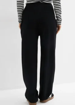 Pantalón premamá de algodón orgánico puro con dobladillo ajustable